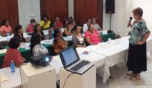 Belizean Women receive Marketing training via Universidad de Quintana Roo.