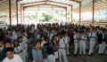 SPHS Students applaud the Team's accomplishments (Photo 2 of 8 photo(s)).