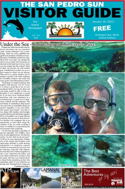 Under the Sea – Snorkeling on Ambergris Caye