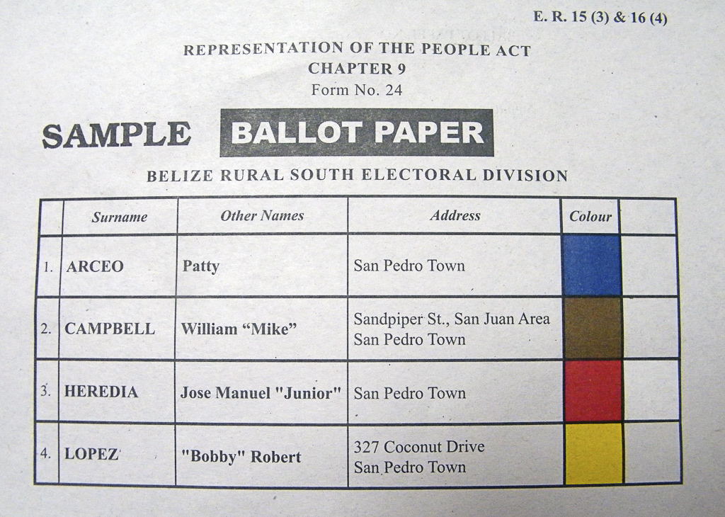 Sample Ballot Paper For Borough Roosevelt Borough 2020 Sample Ballot