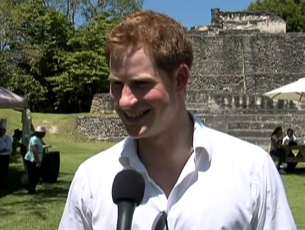 Interview with Prince Harry by the BTB