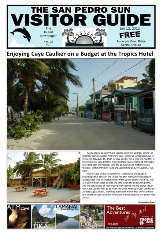 Enjoying Caye Caulker on a Budget at the Tropics Hotel
