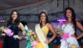 (L-R) First Runner Up, Miss Panama - Karen Jordan, La Reina de la Costa Maya 2012, Miss Mexico - Natalia Villanueva,  and Second Runner Up Miss Costa Rica - Mariela Aparicio (Photo 2 of 42 photo(s)).