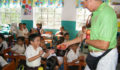 San Pedro Town Council brings Christmas treats to Primary School students (6) (Photo 3 of 10 photo(s)).