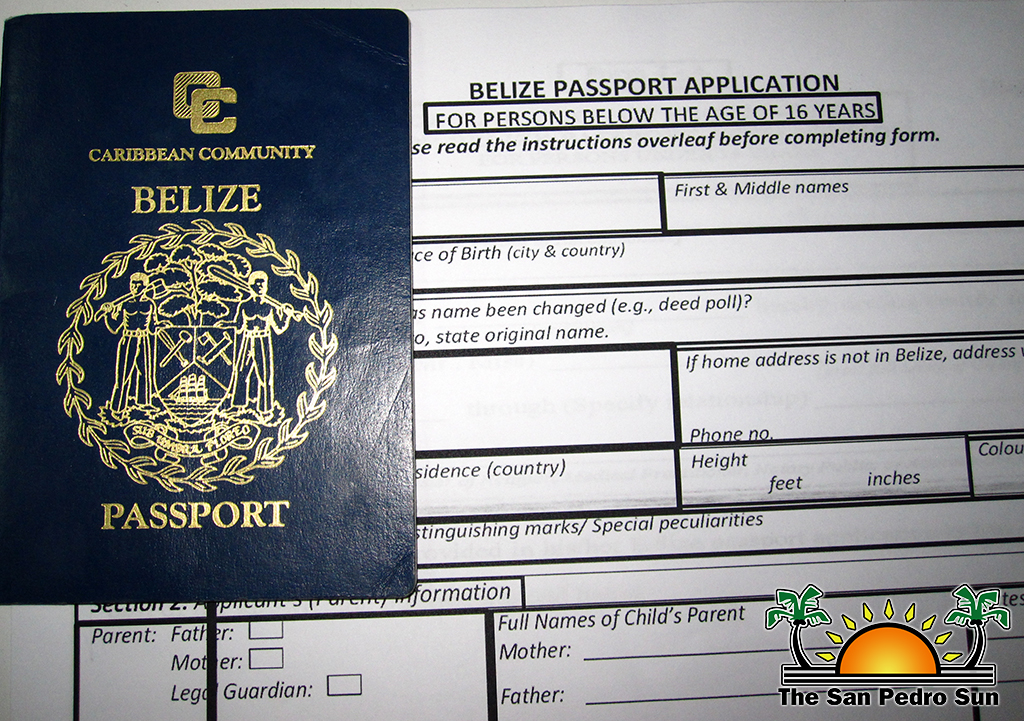 BELIZE DIGITAL BORDER CROSSING CARD APPLICATION FORM - Fill and