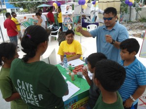 SPADAI and NDACC at Caye Caulker Health Fair