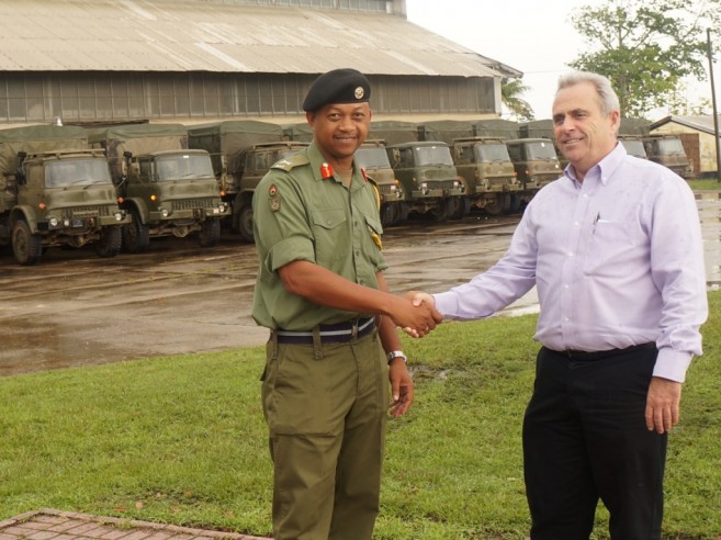 BDF receives Trucks