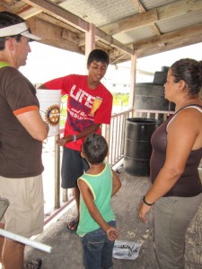 Rotary Club Distributes Filter Buckets-2