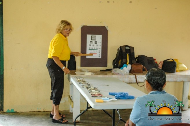 Lions Donate Eyeglasses in South Belize-16