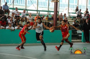 San Pedro Tigersharks Win First Game Cayo Western Ballaz-7