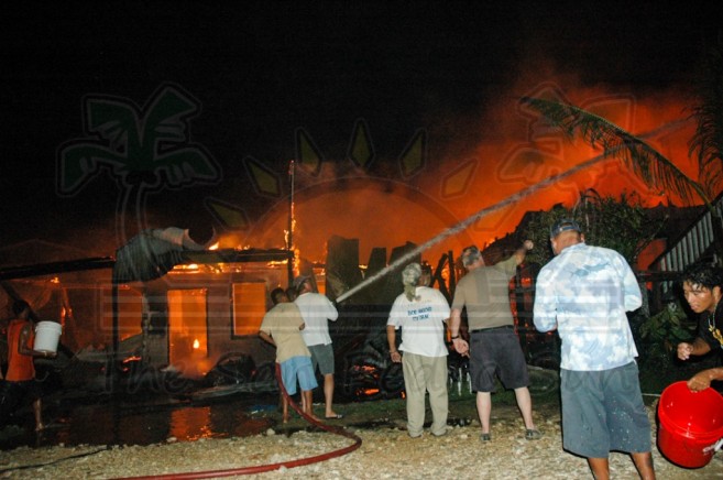 Boca Del Rio Fire San Pedro Ambergris Caye-7