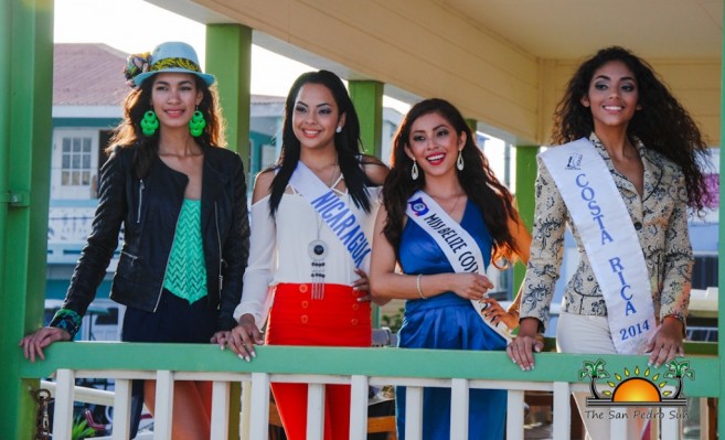 Costa Maya Pageant Delegates arrive on La Isla Bonita - The San Pedro Sun