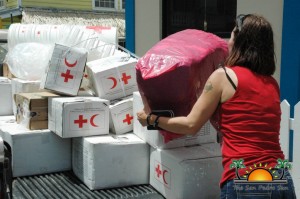 Donations to Fire Victims Lions SPTC Red Cross-4