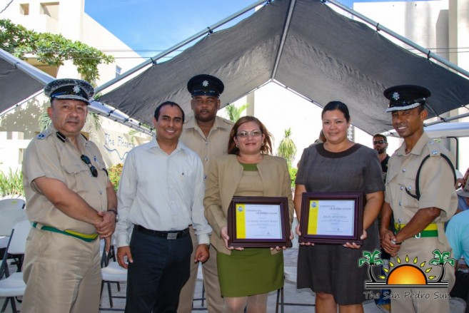 Social Security Donates San Pedro Police-9