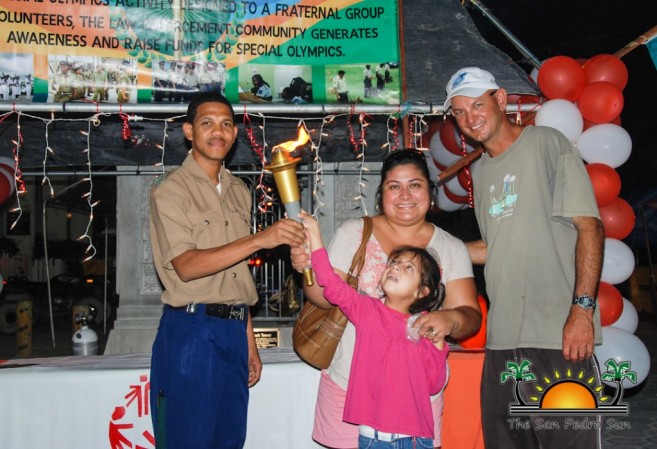 Belize Special Olympics Torch San Pedro-4