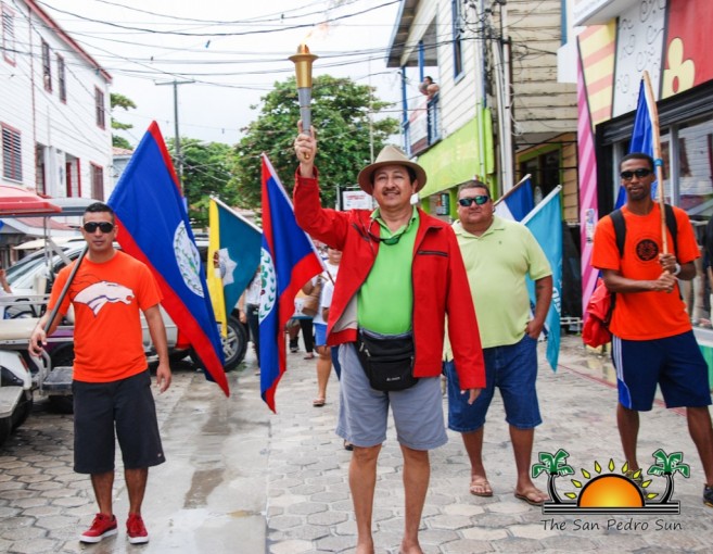 Belize Special Olympics Torch San Pedro-8