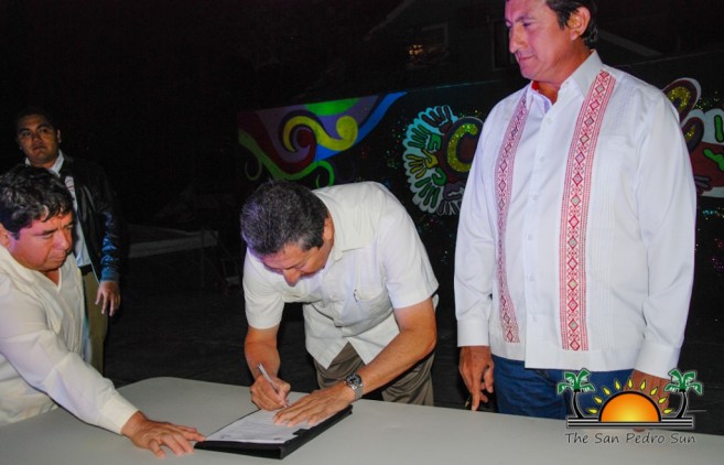 Sister City Intent Signing San Pedro Bacalar-3