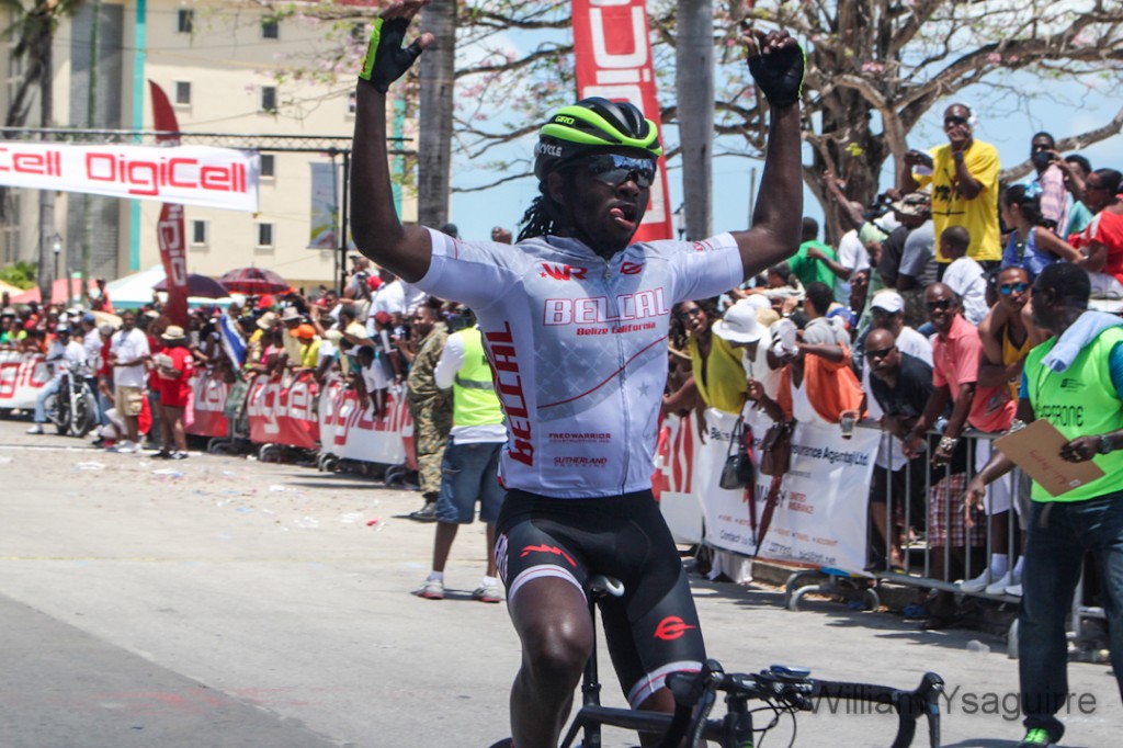 BelizeanAmerican Justin Williams wins the 87th Cross Country Cycling