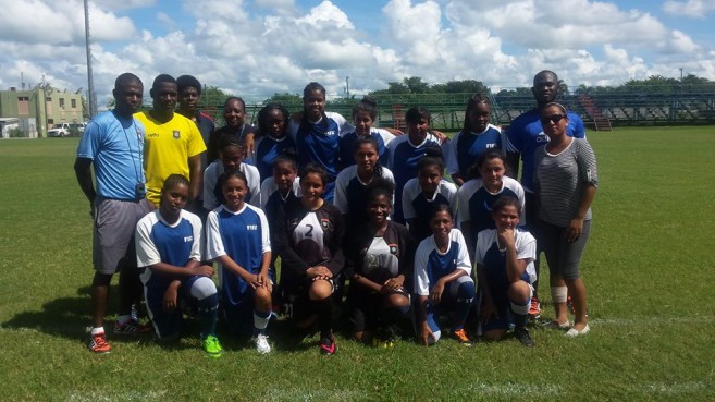45 Belize U17 Female Football Team