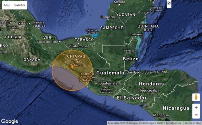 50 Earthquake in Mexico shakes Belize