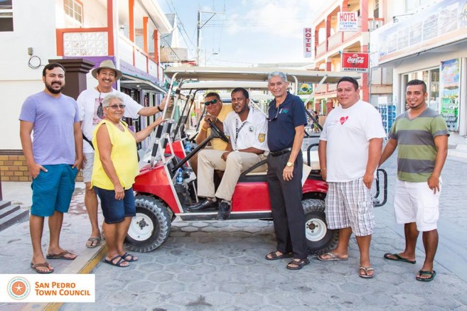 20 SPTC donates golf cart to health inspector