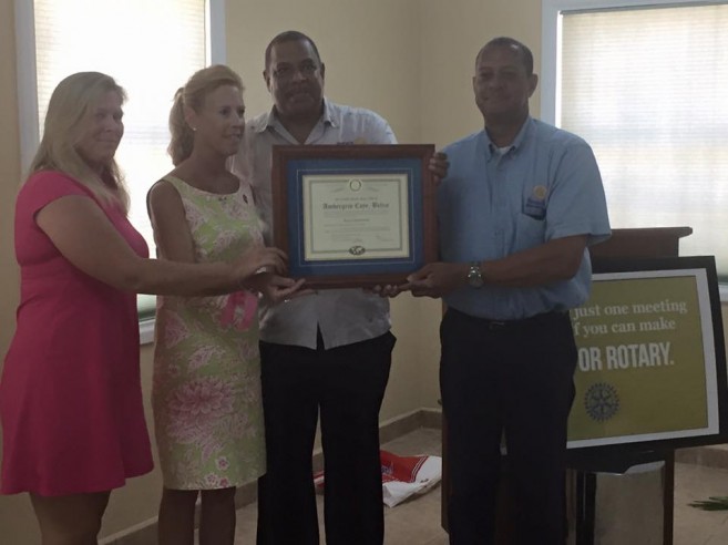 27 Rotary Club of Ambergris Caye officiall chartered-2