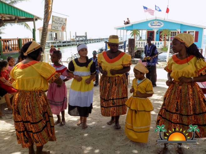 Garifuna Presentation at San Pedro Town Library-2