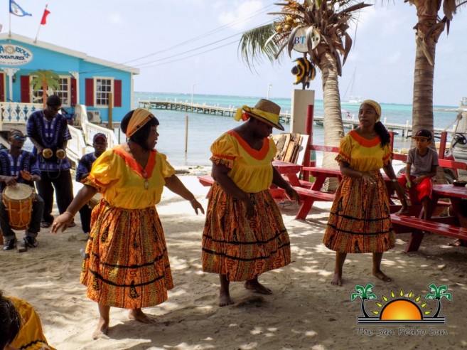 Garifuna Presentation at San Pedro Town Library-6