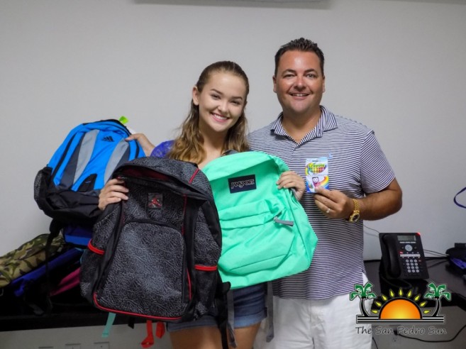 Miss San Pedro High Faith Noel Backpack Donation-1