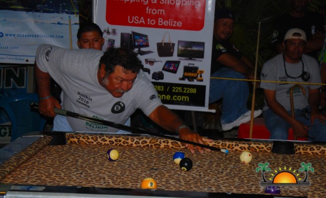 Ambergris Caye Belikin 8-Ball Pool Tournamnet-6