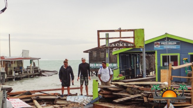 Hurricane Earl Category 1 Ambergris Caye Caulker-4