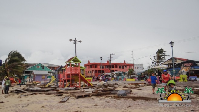 Hurricane Earl Category 1 Ambergris Caye Caulker-6