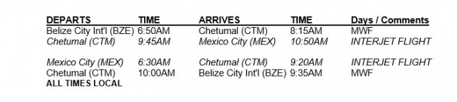 44-tropic-air-chetumal-flight-schedule