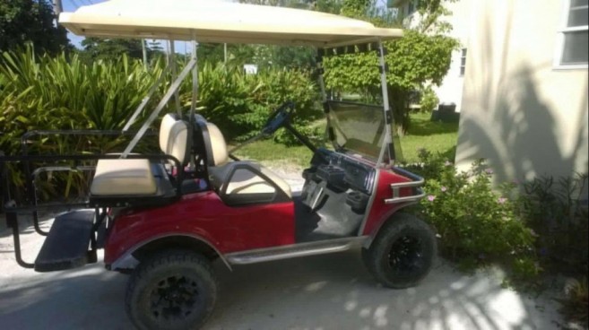Stolen Golf Cart