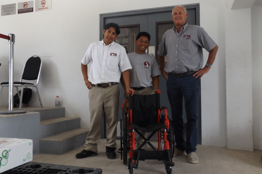 International Wheelchair Foundation to donate 25 chairs to SP and Caye