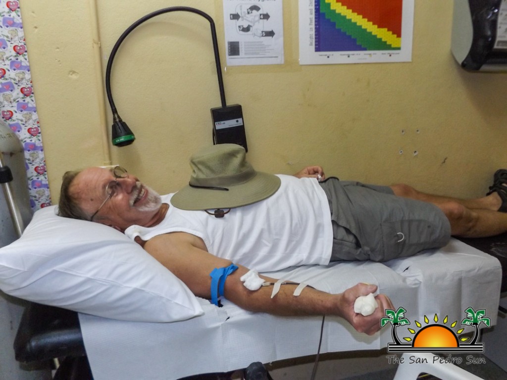 Successful Blood Drive held in Caye Caulker The San