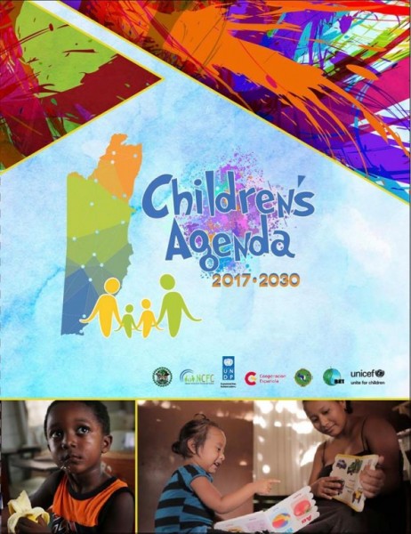 Let op Verstrikking Onderscheid The Children's Agenda 2017-2030 officially launched - The San Pedro Sun