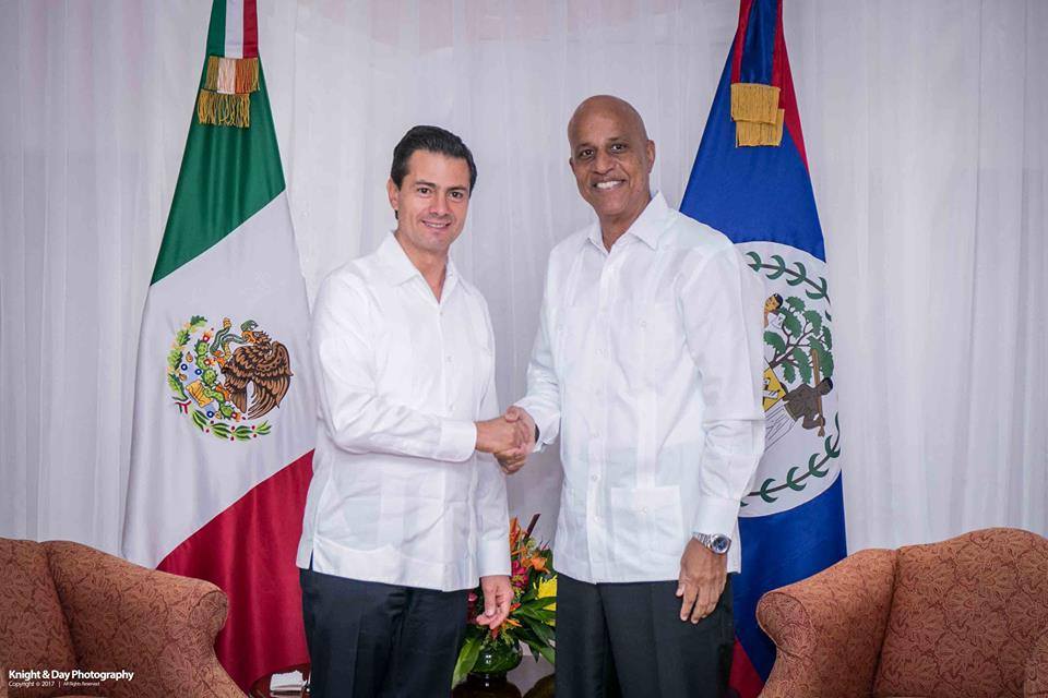 Prime Minister of Belize Meets with the President of Mexico - The San Pedro Sun.