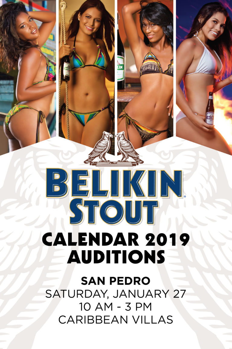 Auditions for 2019 Belikin Beer Calendar to be held in San Pedro The