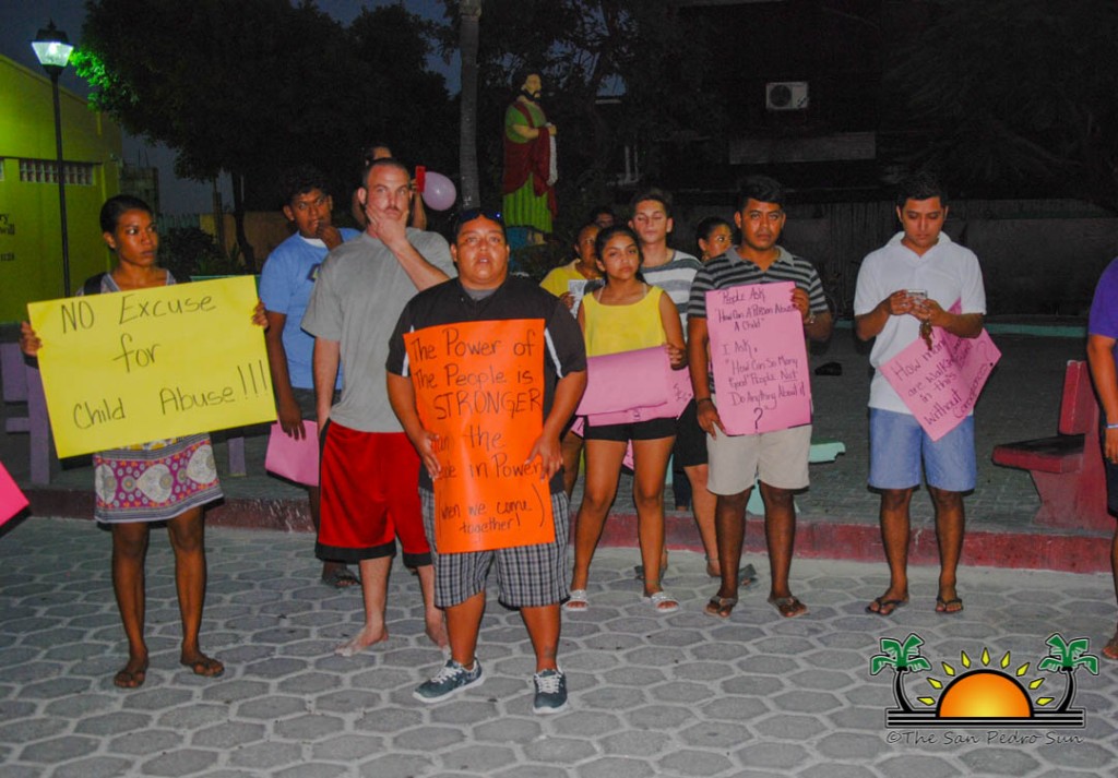 Belizeans stand up against child abuse, crime and violence in the country The San Pedro Sun