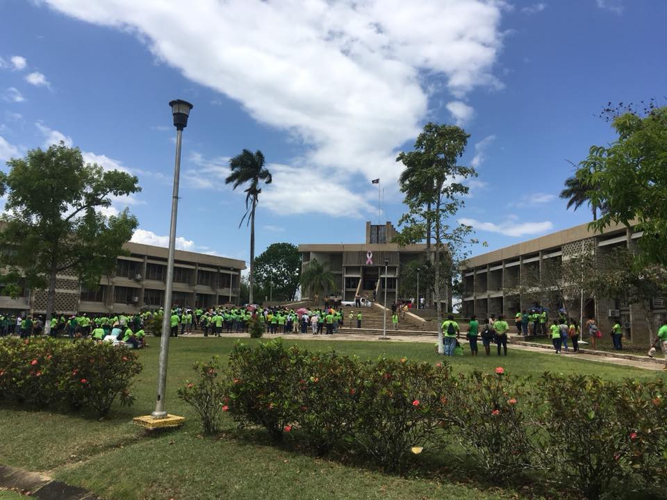 BNTU protests against crime and violence in Belize; GOB not pleased ...