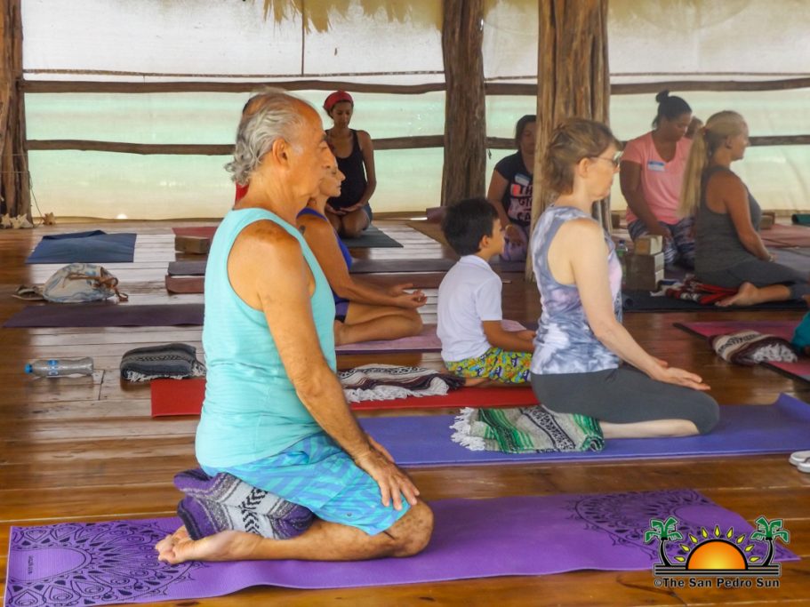 Fifth annual International Day of Yoga celebrated on Ambergris Caye