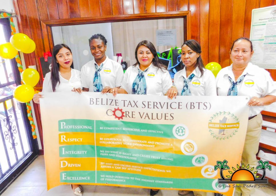 Belize Tax Service Department launched The San Pedro Sun