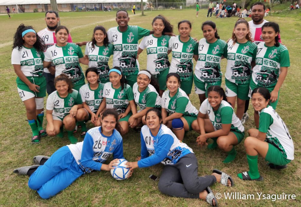 SPHS Football Girls Place Second At Northern Regionals The San Pedro Sun   2nd Place SPHS Sharks 991x683 