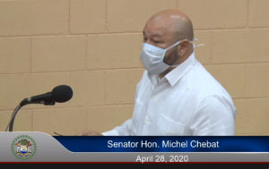 michael chebat senator soe extension debate