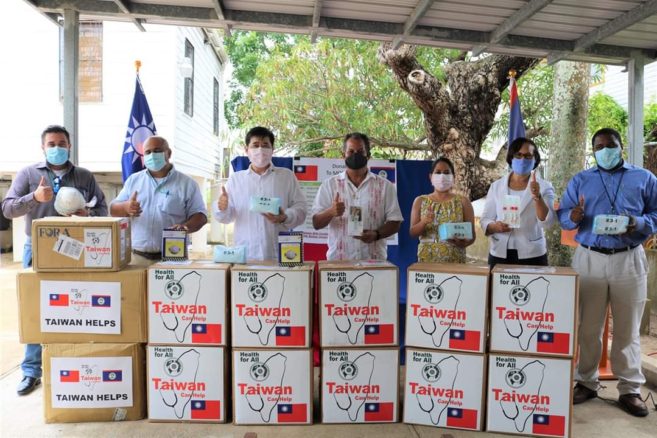 Taiwan Donates Medical Equipment to Belize as the Fight against COVID ...