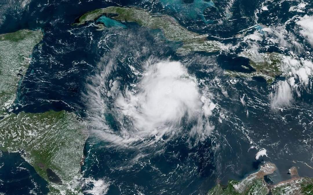 Tropical Storm Nana approaching Belize, Expected to a Hurricane