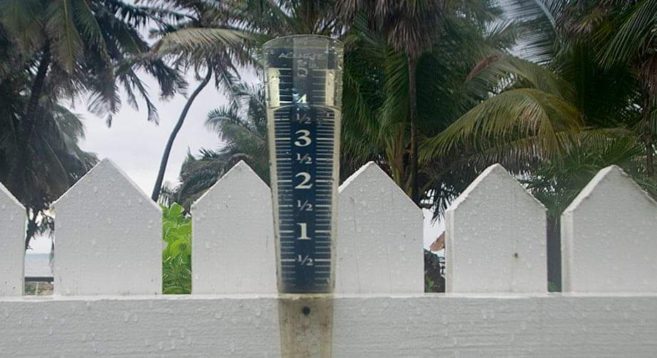 Hurricane Iota Rainfall