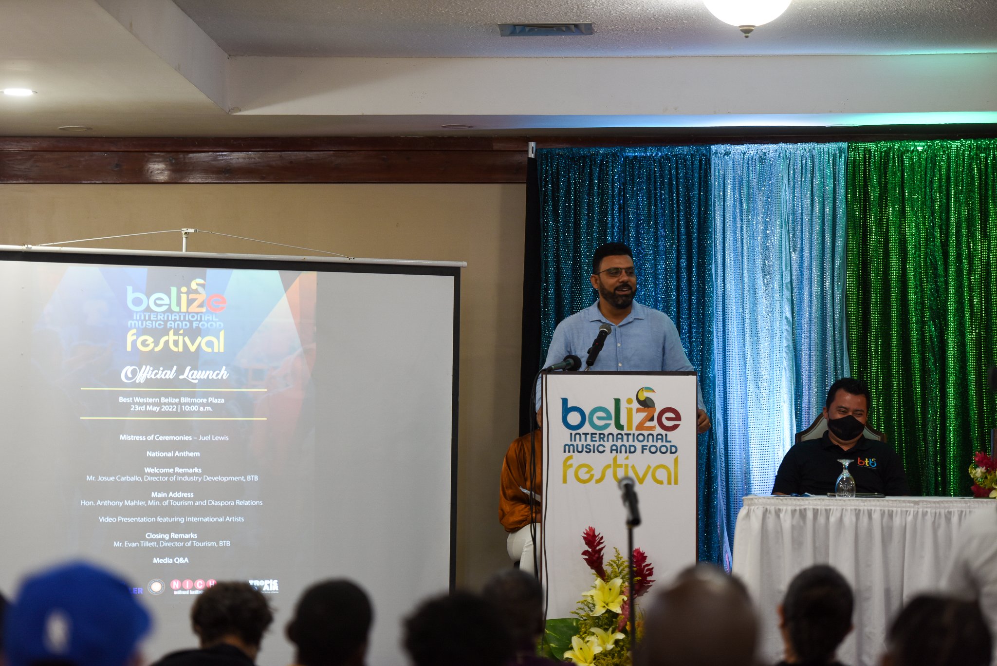 BTB Launches the first Belize International Music and Food Festival