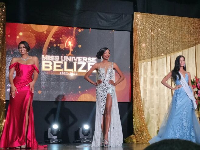 Miss Universe Belize, Ashley Lightburn showcases national costume